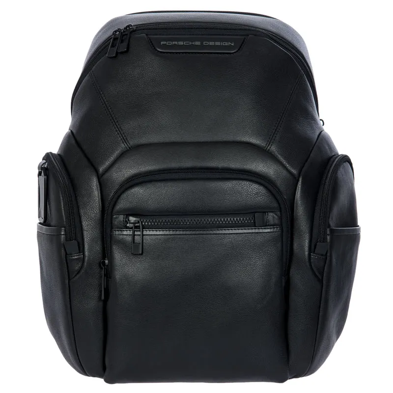 PORSCHE Mochila Roadster Evo Leather M expandible