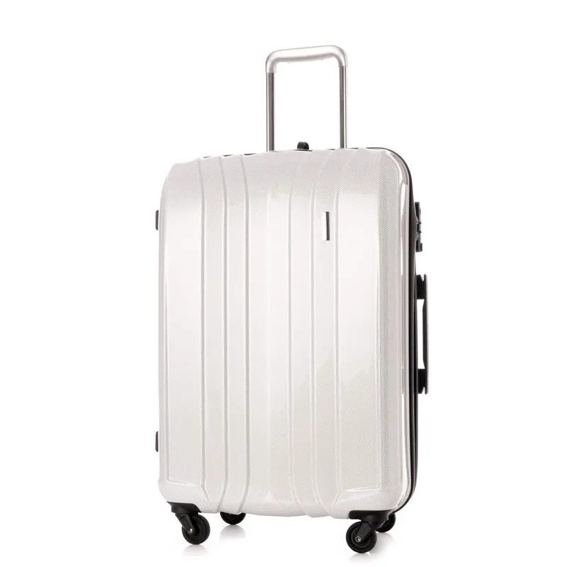 Valise Medium 4 Roues Sun - Blanc