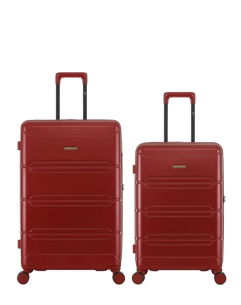 Lot de 2 Valises Rigides Grand Format et Taille Moyenne LYNDA