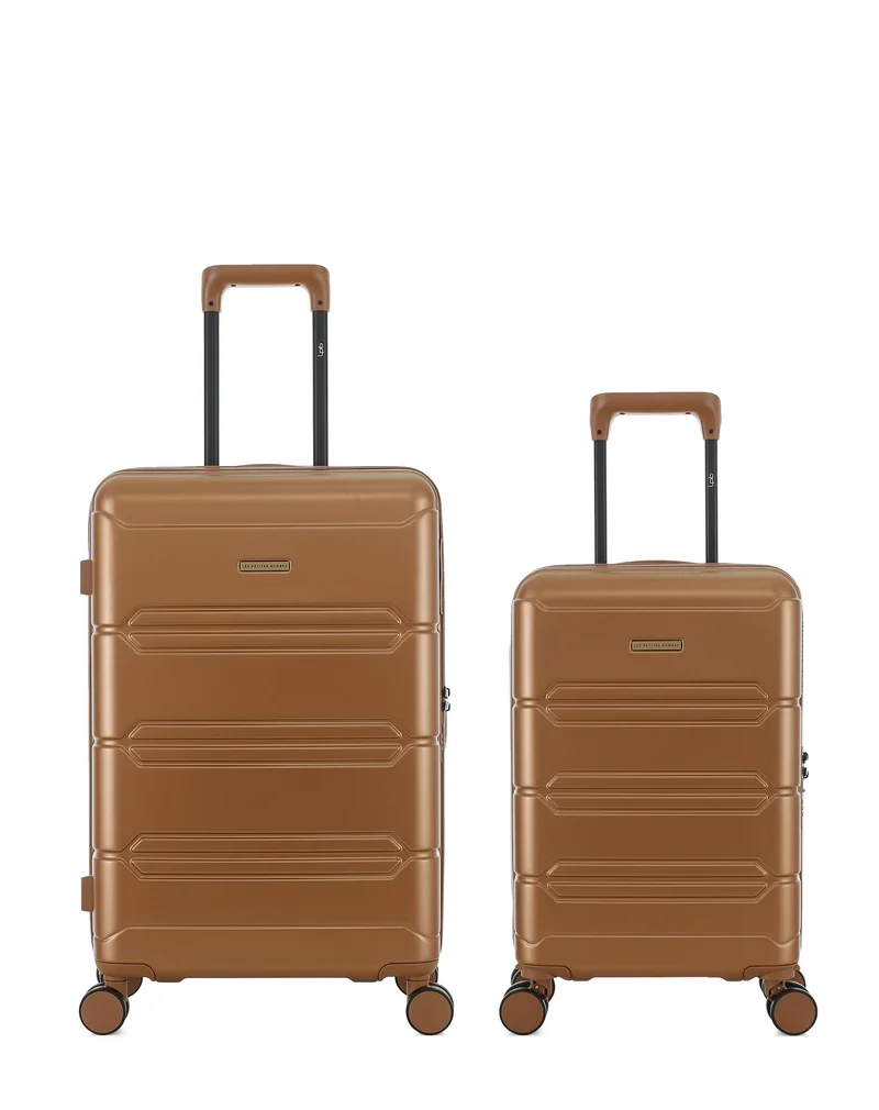 Lot de 2 Valises Rigides Taille Moyenne et Cabine XS LYNDA