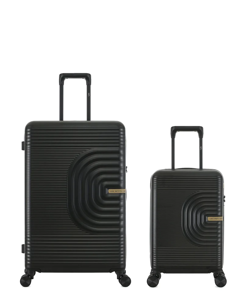 Lot de 2 Valises Rigides Grand Format et Cabine XS CELIA
