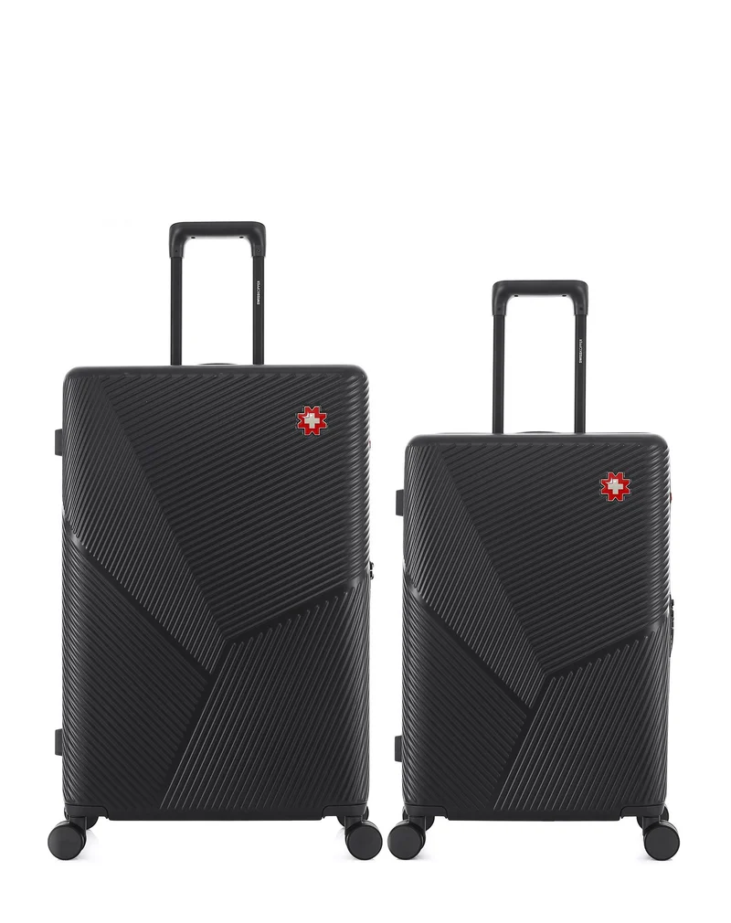 Lot de 2 Valises Rigides Grand Format et Taille Moyenne FRIBOURG