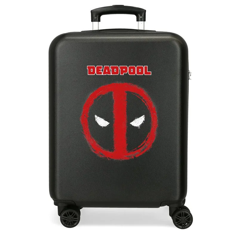 TROLLEY ABS 55CM. 4R. DEADPOOL NEGRO C.100