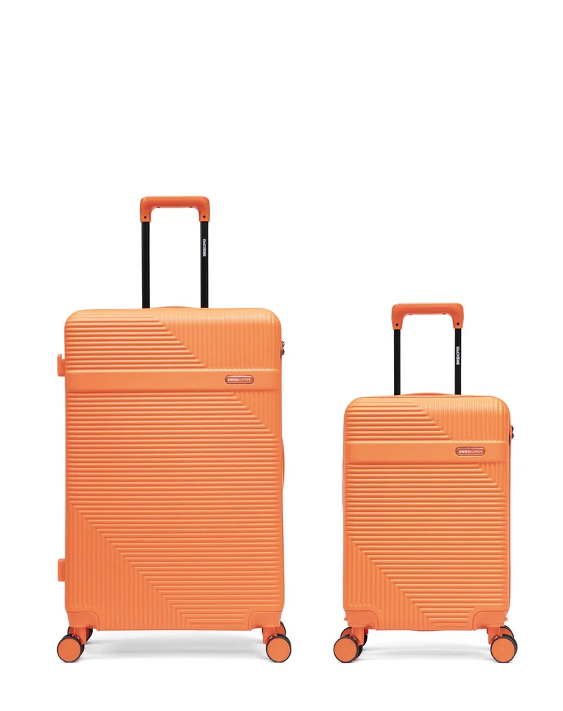 Lot de 2 Valises Rigides Grand Format et Cabine WOHLEN