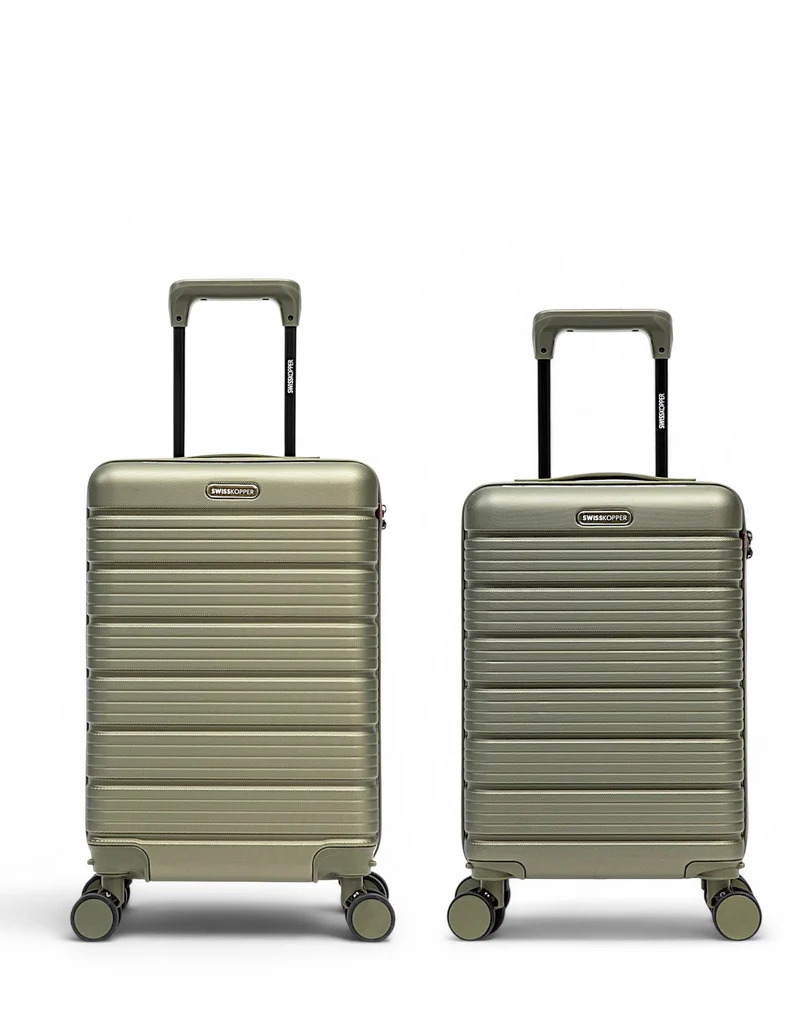 Lot de 2 Valises Rigides Cabine et Cabine XS LUGANO