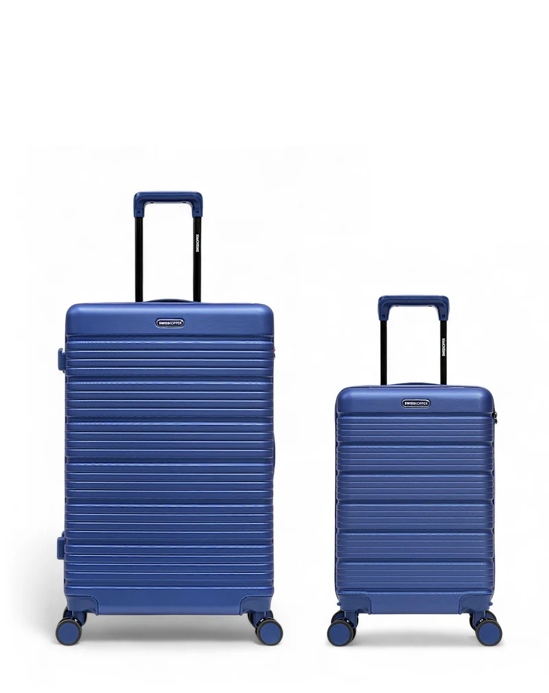 Lot de 2 Valises Rigides Grand Format et Cabine LUGANO