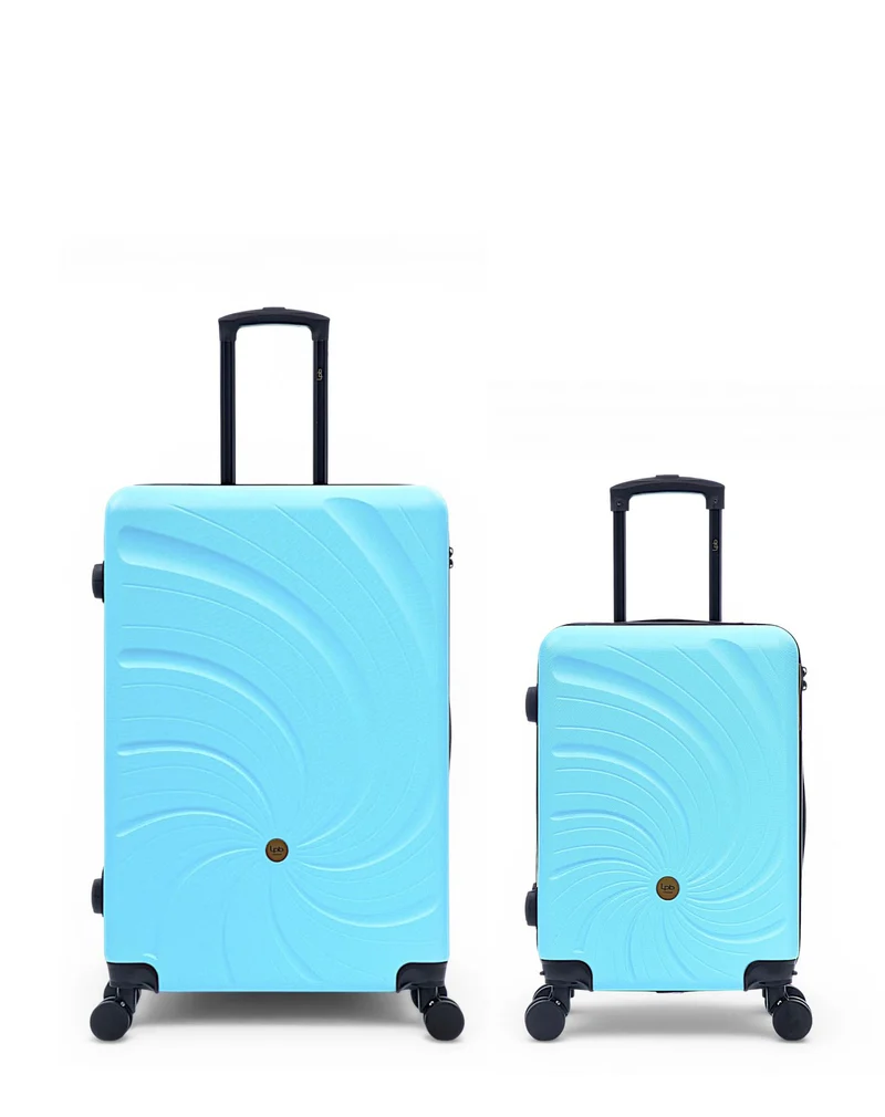 Lot de 2 Valises Rigides Grand Format et Cabine SERENA