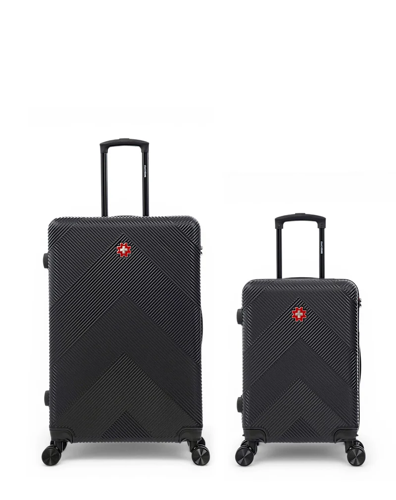 Lot de 2 Valises Rigides Grand Format et Cabine OLTEN