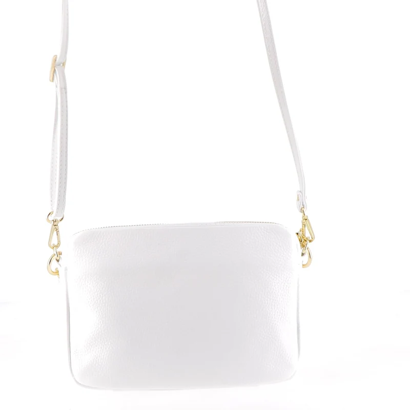 Sac Porté Épaule / Porté Croisé Emmanuelle - Blanc