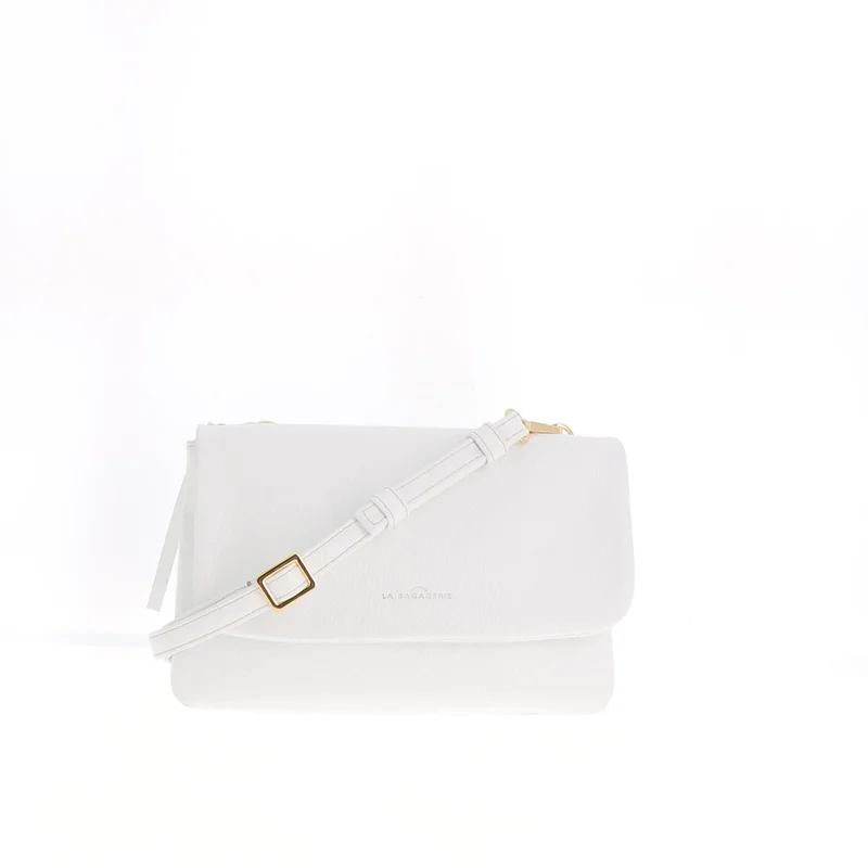 Sac Porté Épaule / Porté Croisé Lilas - Blanc