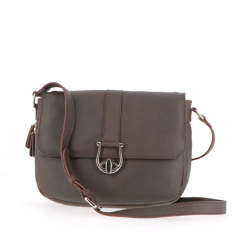Sac Porté Croisé Gabrielle - Marron