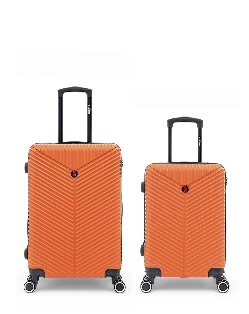 Lot de 2 Valises Rigides Taille Moyenne et Cabine GAITE
