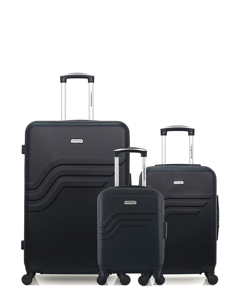 LOT DE 3 - Valises grand format, cabine et cabine XXS QUEENS