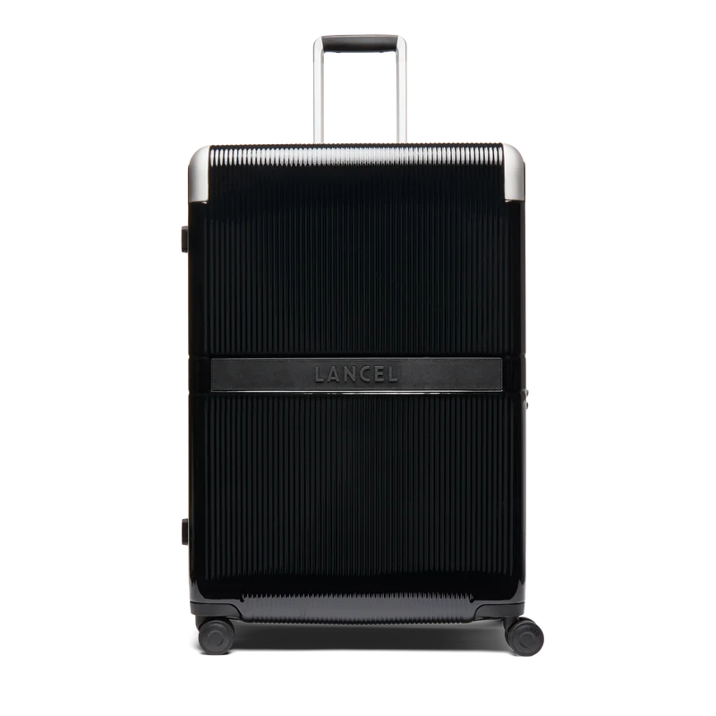 4-WHEEL EXPANDABLE LARGE ZIP SUITCASE