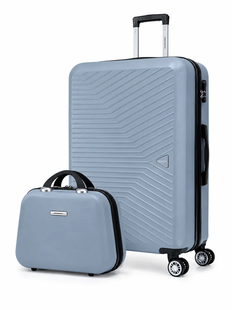GREENWICH pack neceser + maleta grande extensible NAIROBI Gris
