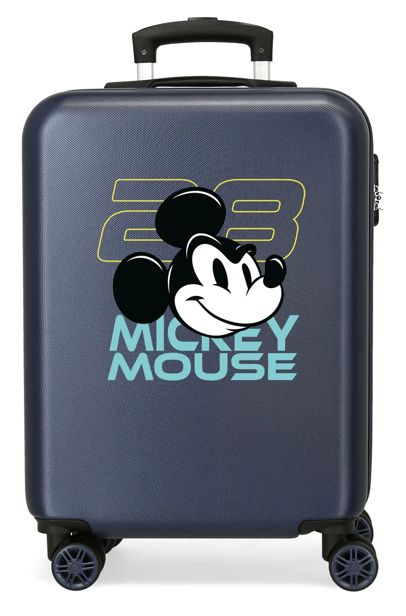 TROLLEY ABS 55CM.4R. MICKEY RACING CREW MARINO