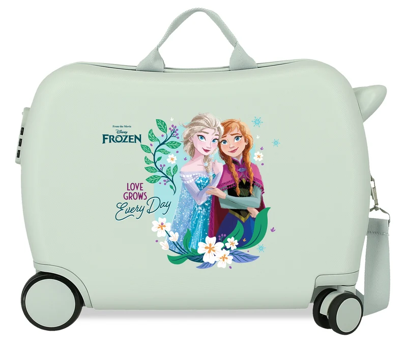 MALETA INF.ABS 4R.(2 MULTI.) 50CM. FROZEN LOVE GROWS MENTA