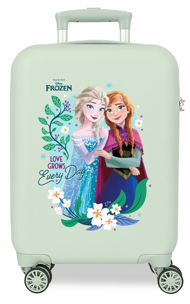 TROLLEY ABS 50CM.4R. FROZEN LOVE GROWS MENTA