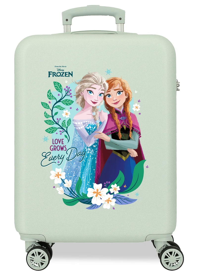 TROLLEY ABS 55CM.4R. FROZEN LOVE GROWS MENTA