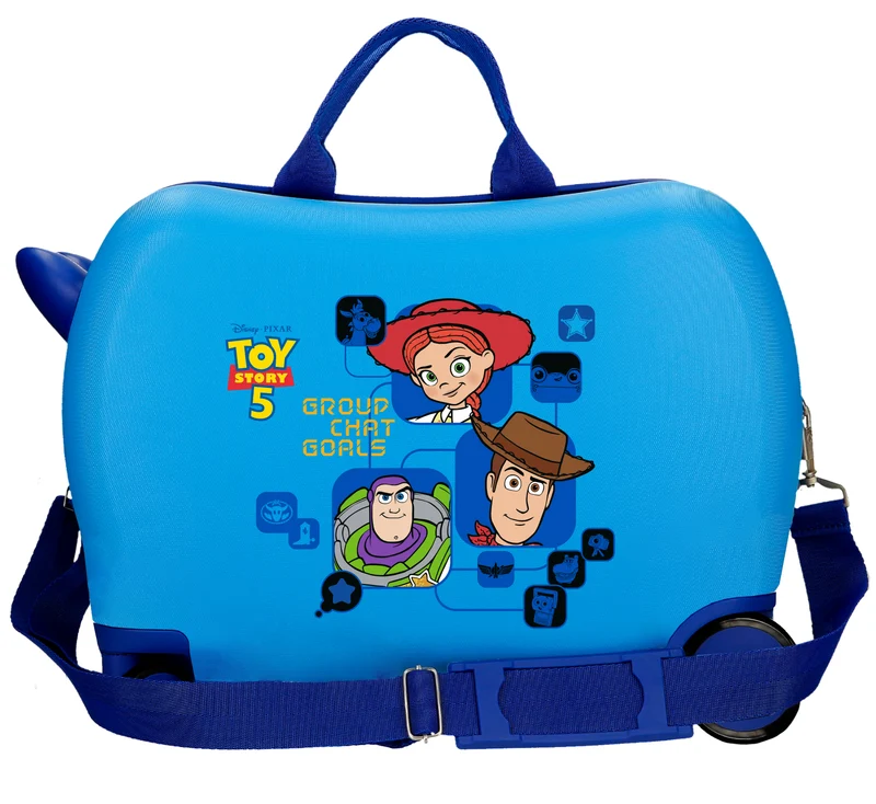 MALETA INF.ABS 4R.(2 MULTI.) 50CM. TOY STORY GROUP CHAT GOAL