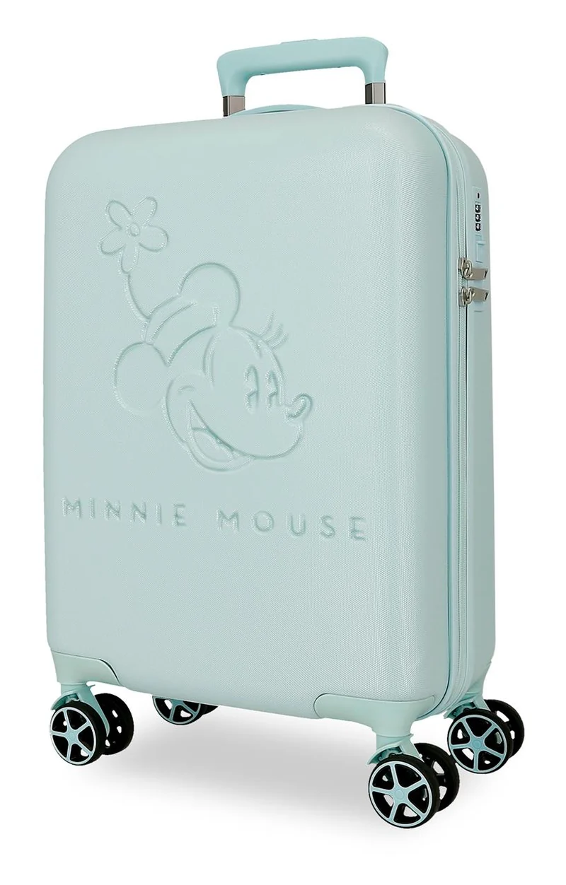 5568523 TROLLEY ABS 55CM. 4R. TRAVELING WITH MINNIE TURQUESA