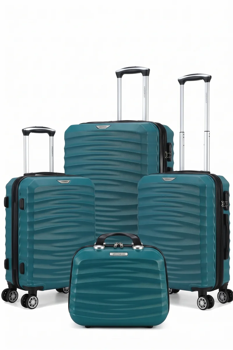 Greenwich Set de 4 piezas Maletas Extensibles y Neceser FEZ