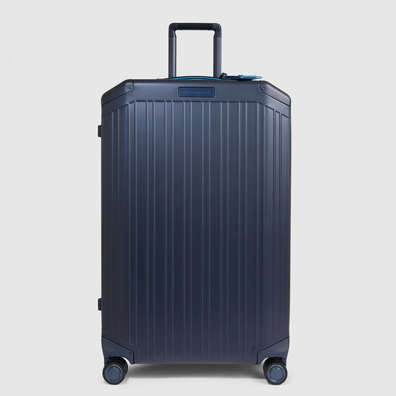 PIQUADRO MALETA GRANDE EN ALUMINIO Y PIEL PQ-ALUB2 79cm