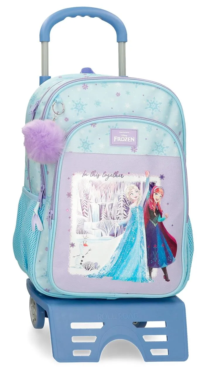 43324V1 MOCHILA ADAP. 40CM 2C. C/CARRO FROZEN IN THIS TOGETH