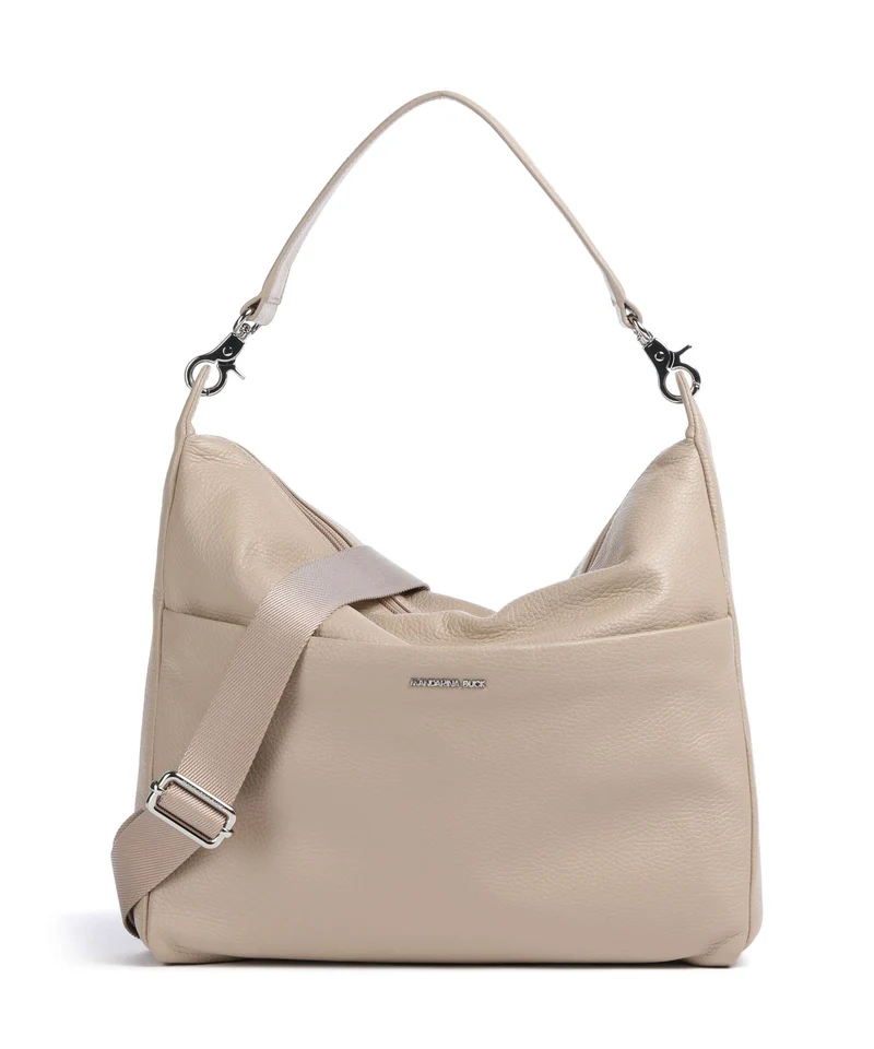 Mandarina Duck Mellow Leather Sac fourre-tout warm taupe