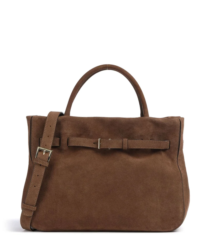 Abro Suede Jill Sac à main wood