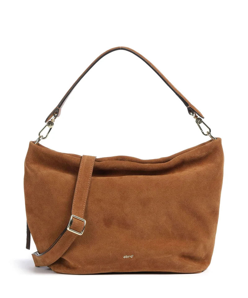 Abro Suede Ebony Sac fourre-tout cuoio