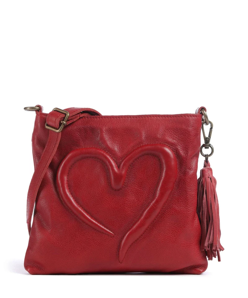 Taschendieb Wien Herzweg 4 Sac bandoulière red solid