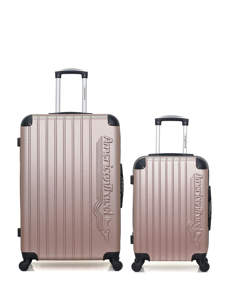 Lot de 2 Valises Rigides Grand Format et Cabine BUDAPEST
