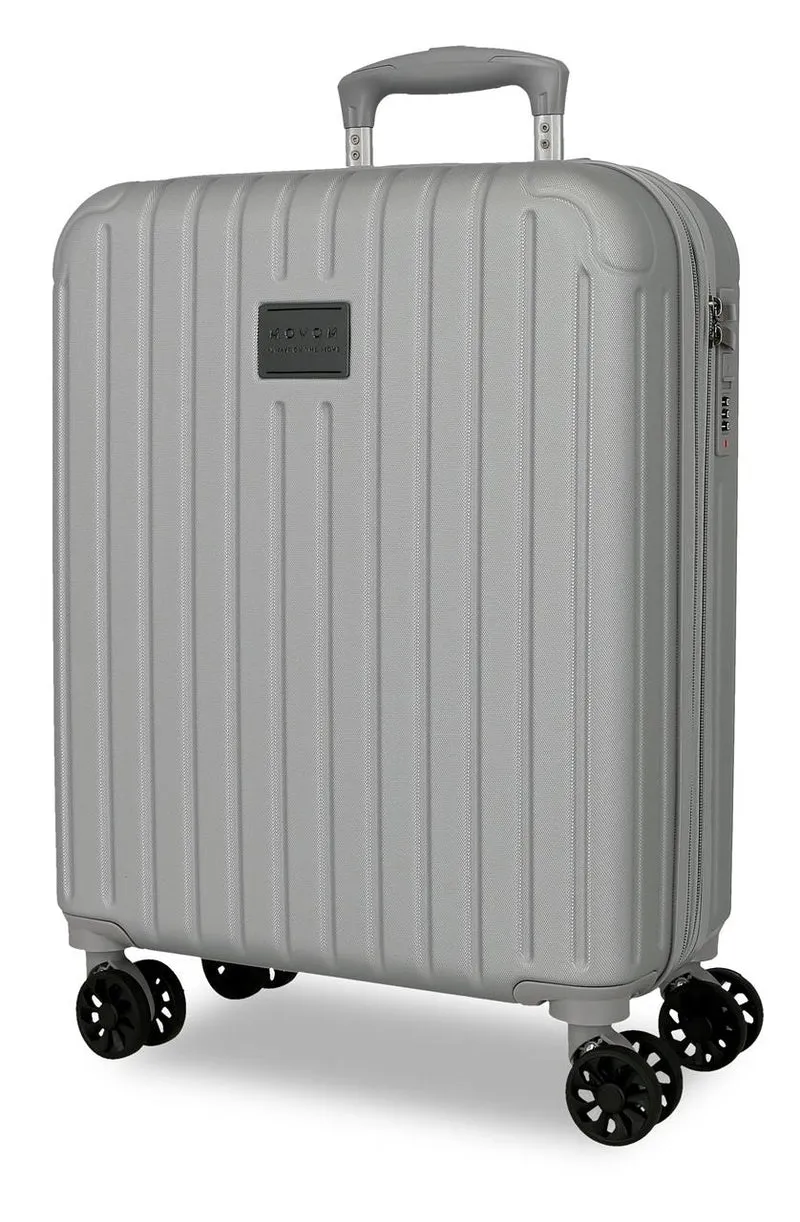 5558622 TROLLEY ABS 55CM. C/EXP. 4R. MOVOM TIMBER PLATA