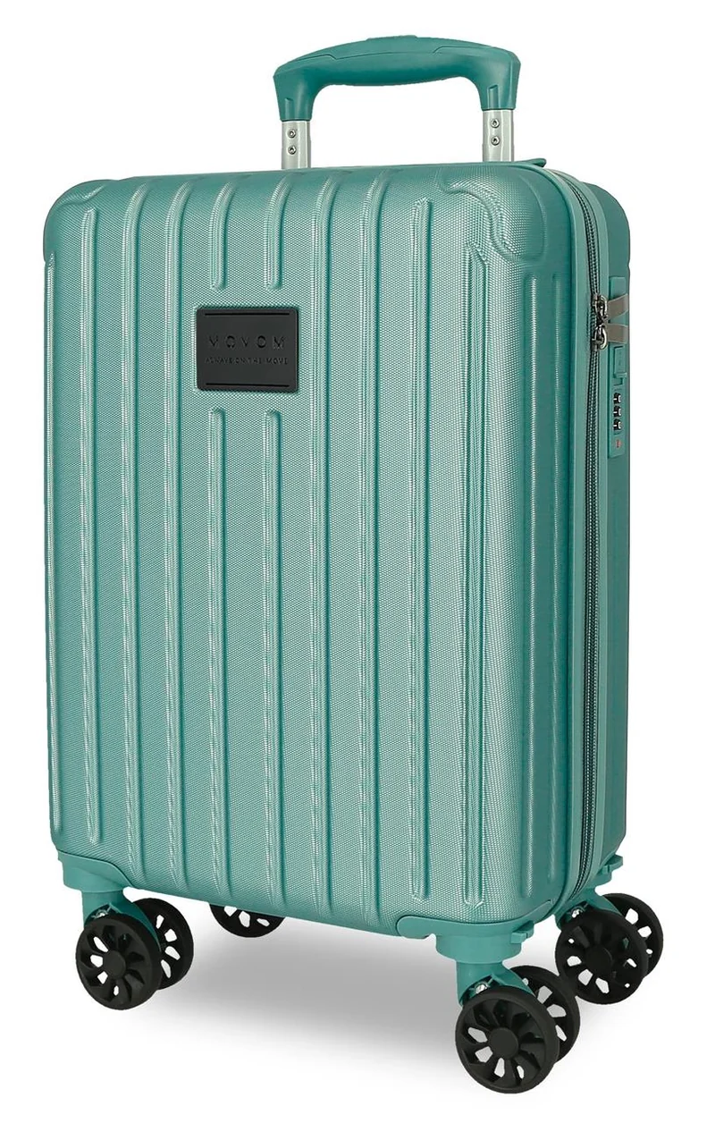5556323 TROLLEY ABS 40CM. 4R. EXTRAIBLES. MOVOM TIMBER TURQU