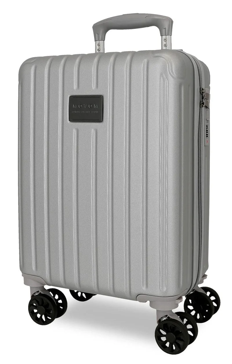 5556322 TROLLEY ABS 40CM. 4R. EXTRAIBLES. MOVOM TIMBER PLATA
