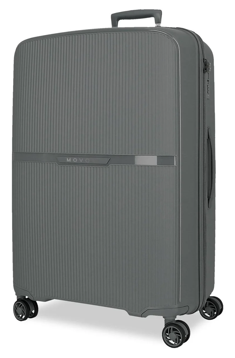 5518722 TROLLEY PP. 76CM. C/EXP. 4R. MOVOM MOON GRIS