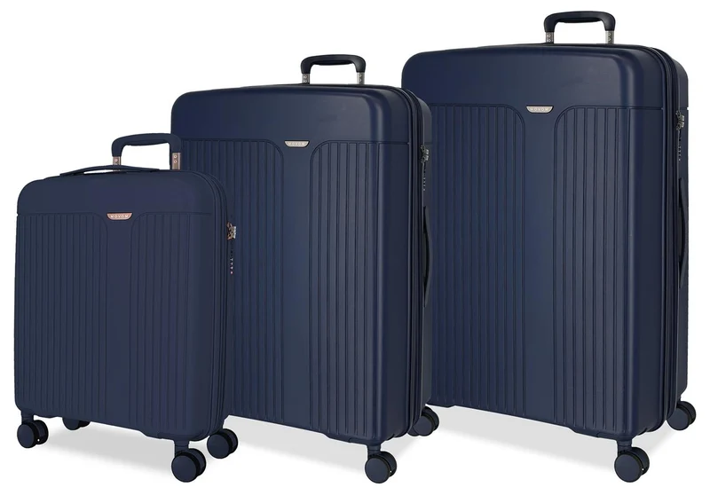 5388422 SET/3 TROLLEY PP 55-68-78CM. C/EXP. 4R. NEW TRENDY M