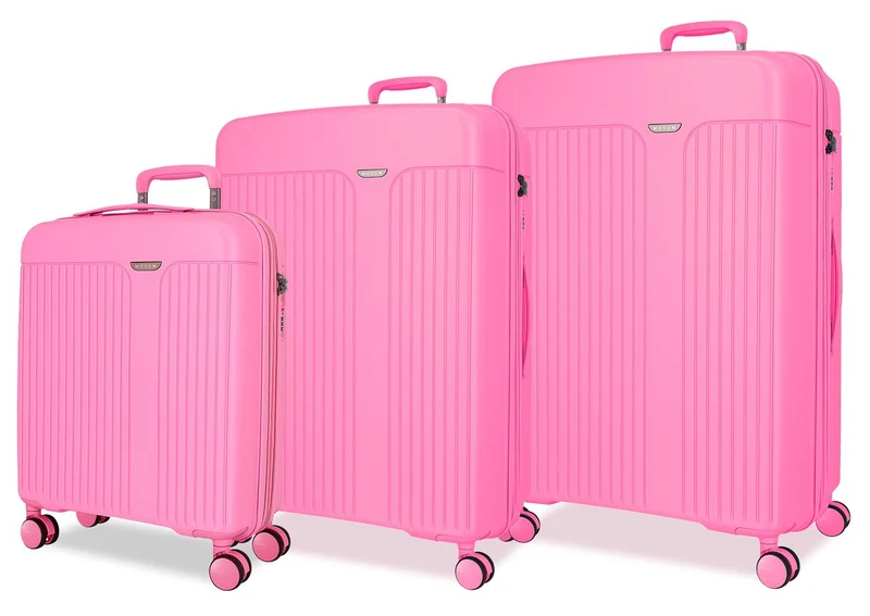 5388424 SET/3 TROLLEY PP 55-68-78CM. C/EXP. 4R. NEW TRENDY F
