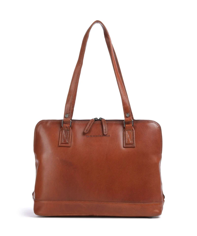 The Chesterfield Brand Novum Selvino Sac porté épaule cognac