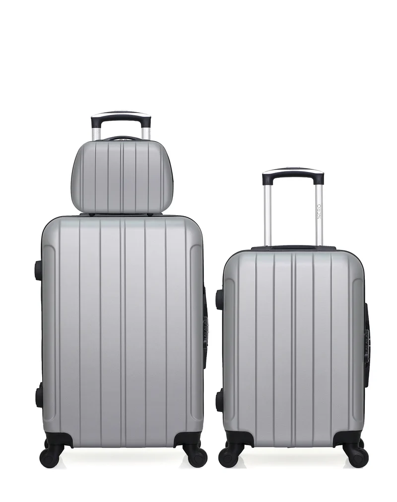 Lot de 3 valises Weekend, Cabine et Vanity FOGO