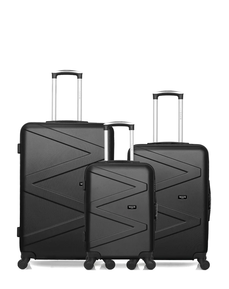 Lot de 3 Valises Grand Format, Week-end et Vanity AMAZONE