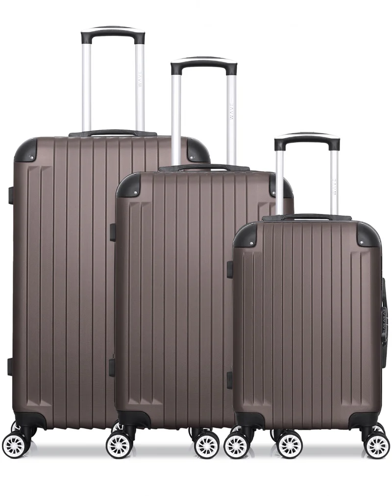 Lot de 3 valises Grand format, Week-end et Cabine TAGE