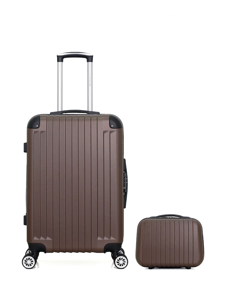 Lot de 2 Valises Weekend et Vanity TAGE