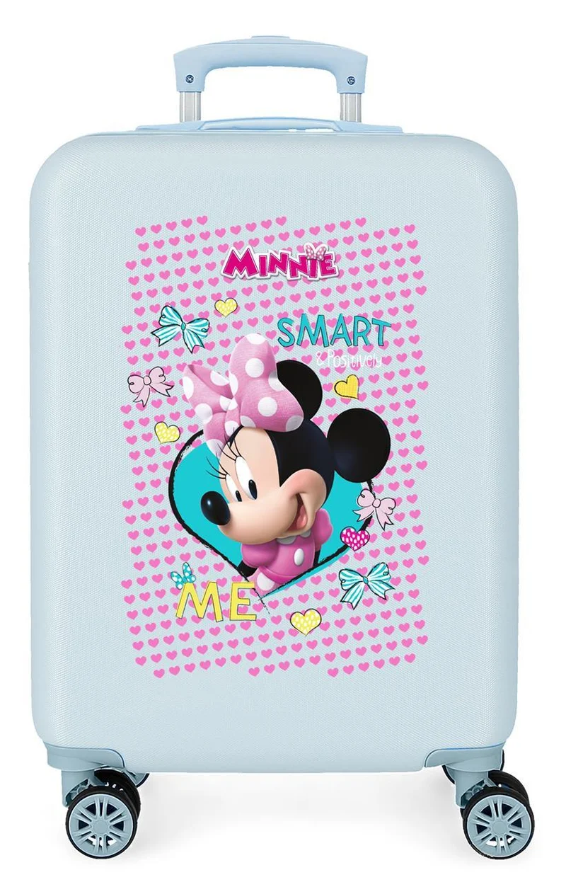 2231763 TROLLEY ABS 55CM. 4R. ENJOY MINNIE