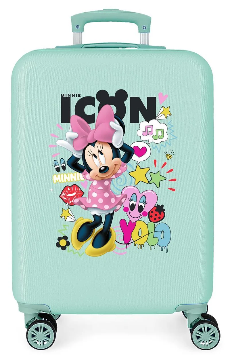 2561763 TROLLEY ABS 55CM. 4R. MINNIE ICON