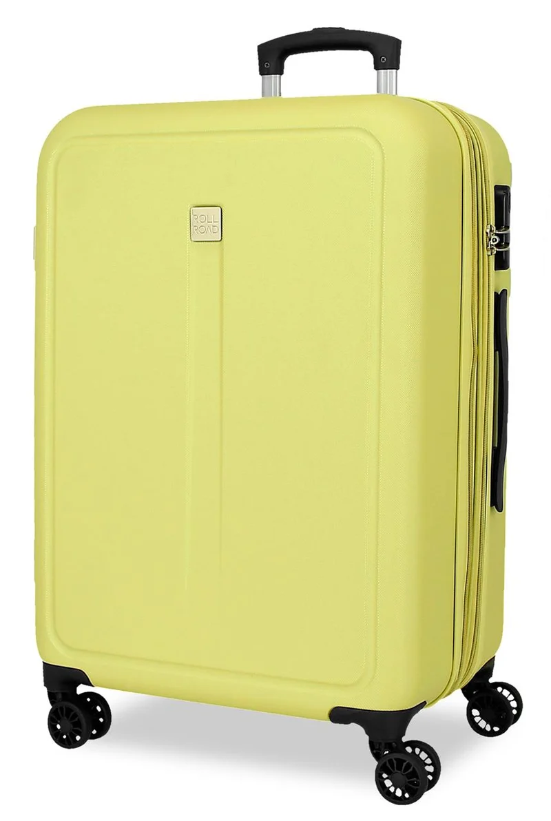 506932F TROLLEY ABS 75CM. C/EXP. 4R. RR CAMBOYA AMARILLO