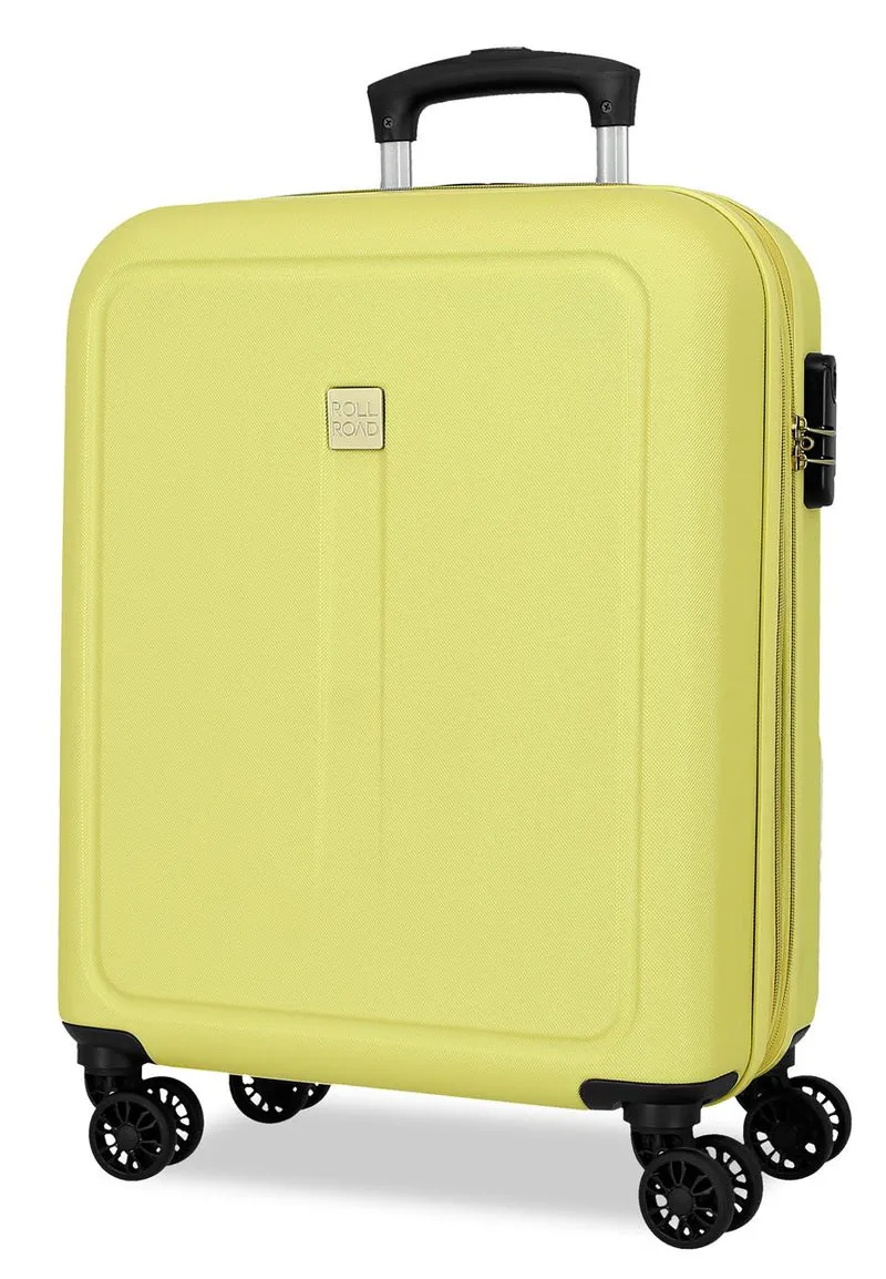 506862F TROLLEY ABS 55CM. C/EXP. 4R. RR CAMBOYA AMARILLO