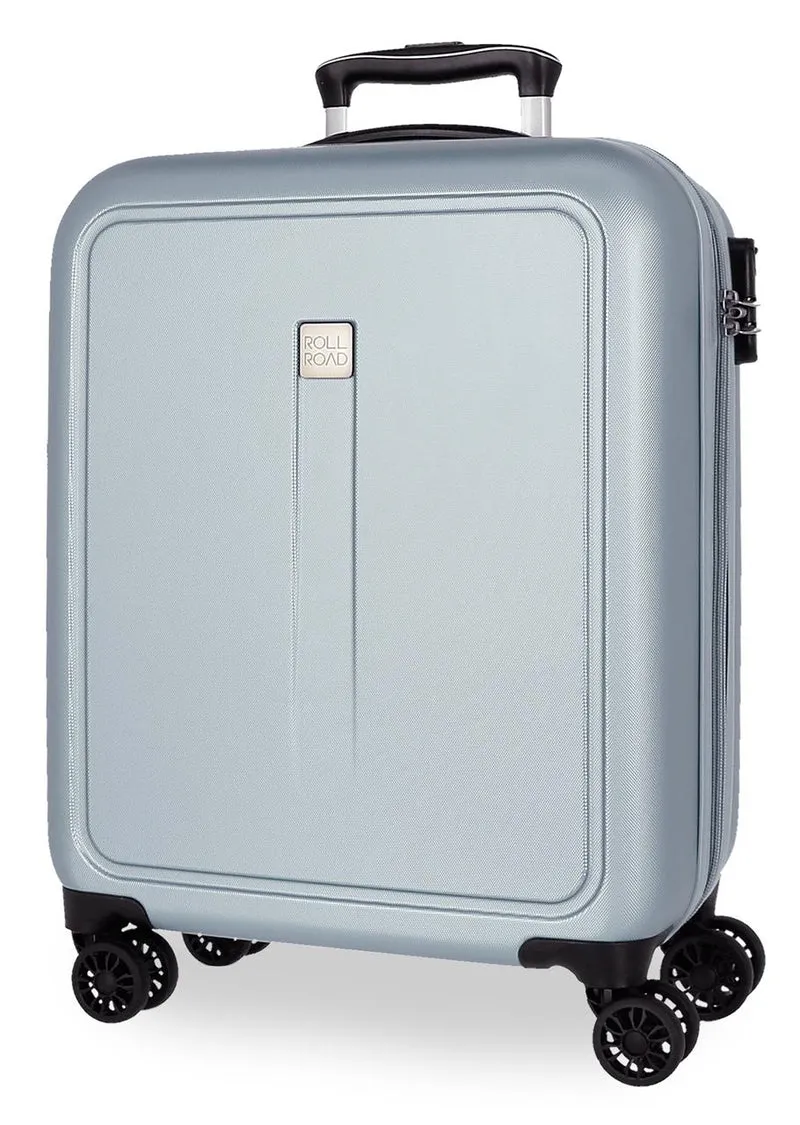 5068623 TROLLEY ABS 55CM. C/EXP. 4R. RR CAMBOYA AZUL CLARO