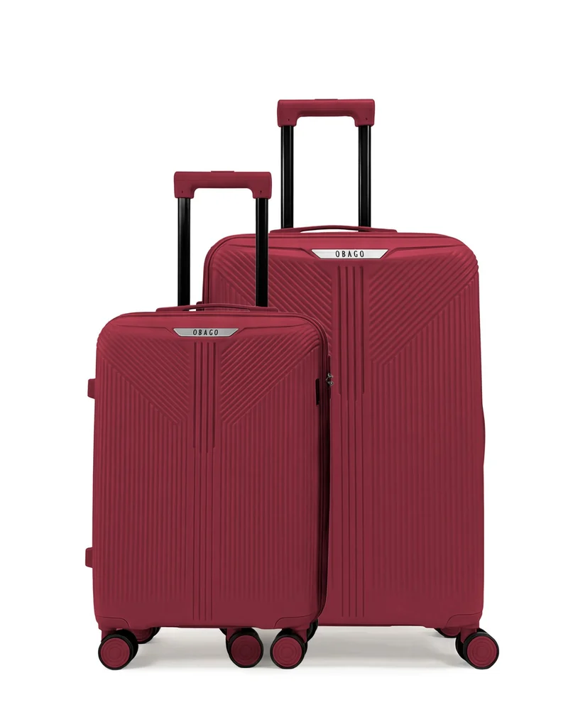 Lot de 2 Valises Rigides Grand Format et Cabine ERIDAN